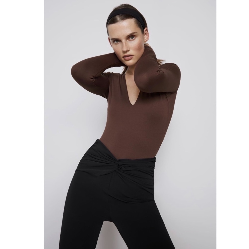 ZARA stretch bodysuit